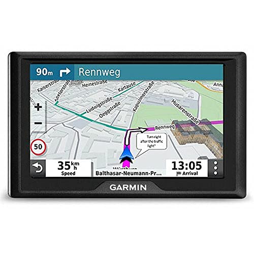 Garmin 010-02036-10 Drive 52 EU LMT-S Navigatore 5', Mappa Europa Completa, Aggiornamento a Vita e Servizi Live via Bluetooth, Infotraffico Live via Smartphone