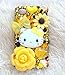 lovekitty - DIY 3D Kitty Inspired Cell Phone Case Resin Flat Back Kawaii Cabochons Deco Kit/Set (not a Finished Product)