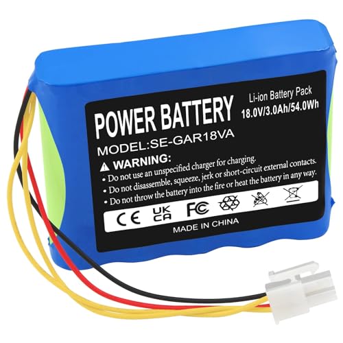Batteria Agli Ioni Di Litio 3000 Mah 18 V Per Husqvarna 589586201 R100Li Automower 430X Per Gardena Sileno R160Li2018 R130Lic