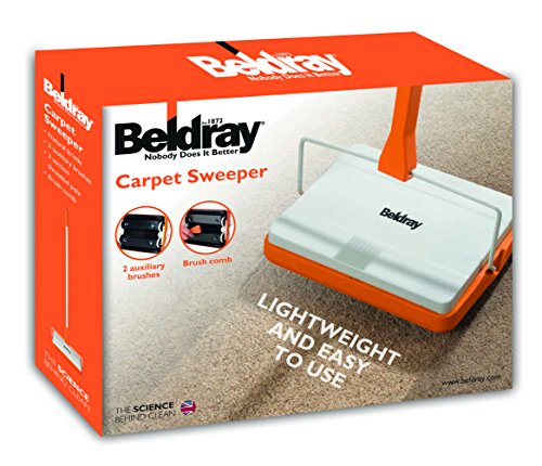 Beldray LA024855TQ Spazzola per tappeti White And