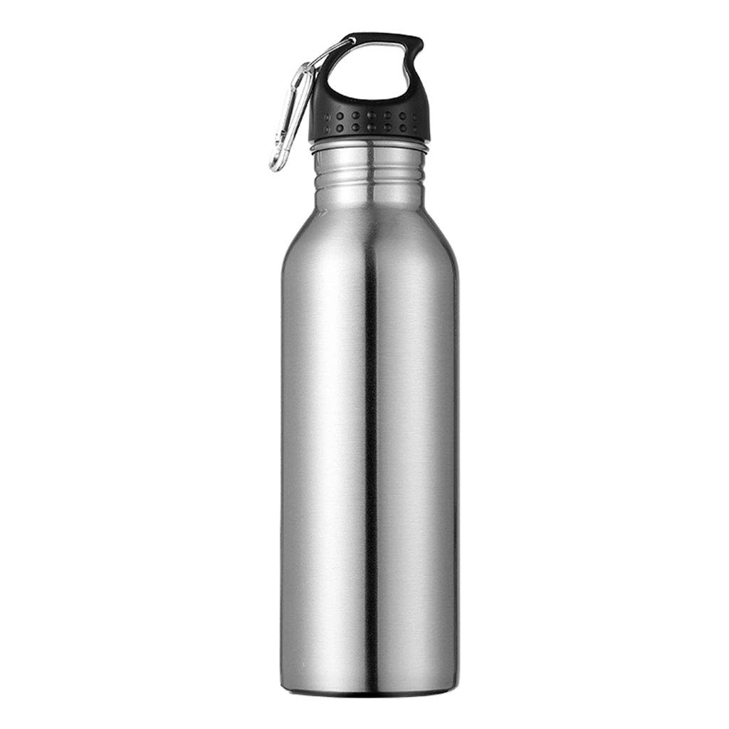 LOOM TREE® Stainless Steel Sports Water Bottle Cycling Hiking Flask Silver | Cycling | Bicycle Accessories | Water Bottles & Cages-image-21