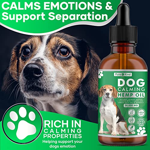Pure-Kind-Dog-Calming-Hemp-Oil-Drops-High-Strength-for-Hip-Joint-Support-Barking-Stress-Anxiety-Rich-in-Omega-369-Suitable-for-All-Dog-Breeds-Made-in-the-UK