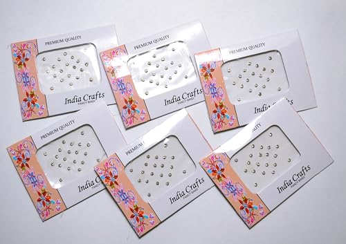 120 Bindi Dots Diamond Crystal Fake Nose Stud/Ear Stud Bindi Stickers Bindi Crystal3