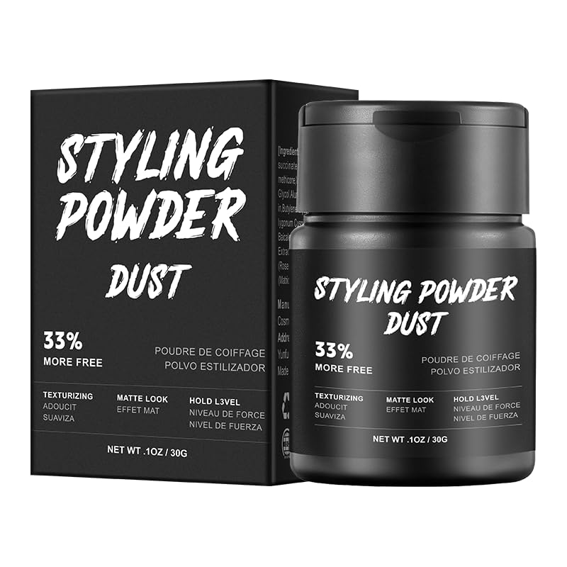 Hair Styling Powder, Volumizing Texture Powder for Matte Finish & Hair Volume