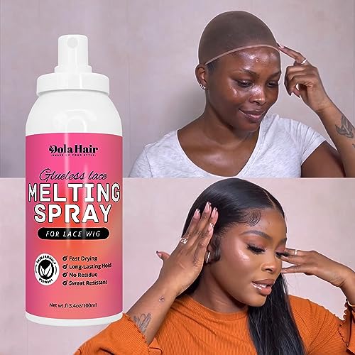 Dolahair 023 Lace Glue Kit Lace Tint Mousse Wig Glue Kit Complete Set Lace Front Kit Wig Installation Kit Wig Melting Kit Melting Spray thumb #3