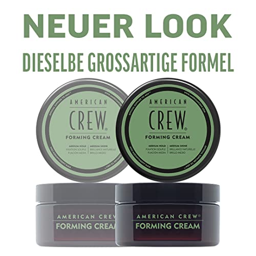 AMERICAN CREW – Forming Cream, 50 g, Stylingcreme für Männer, Haarprodukt mit mittlerem Halt, Stylingprodukt für flexibel formbares Haar & Finish mit natürlichem Glanz