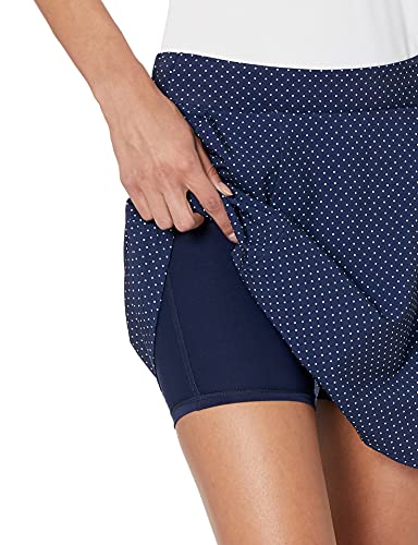 Skechers Golf Women's Skechweave Tee Time Golf Skort, Navy/Multi, XS