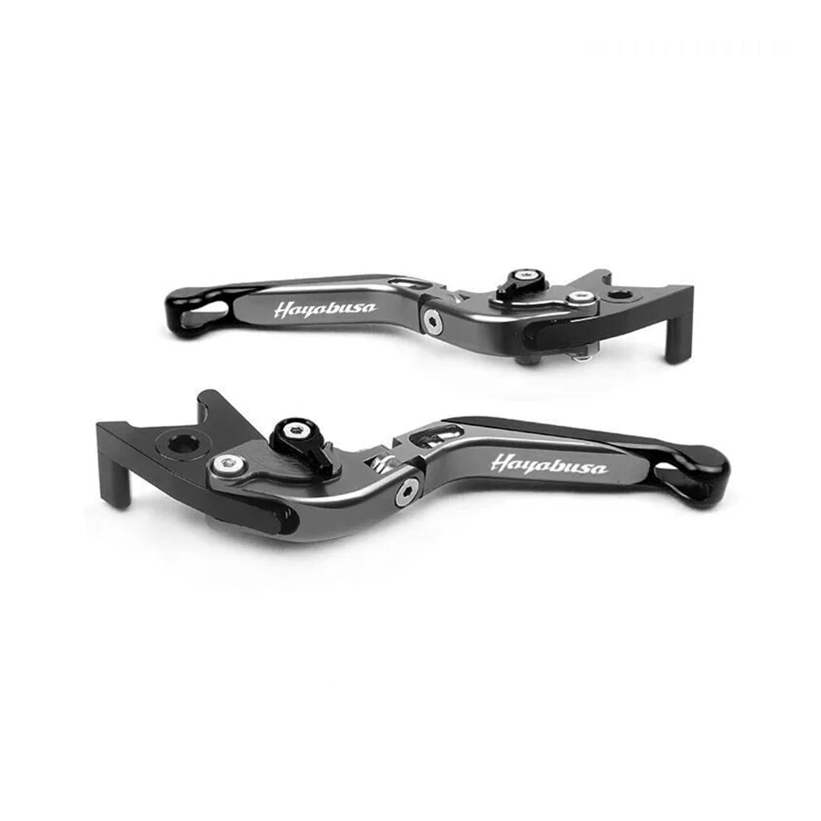 YWQJIOPM Motorcycle Brake Clutch Lever Motorcycle Accessories Folding Extendable Brake Clutch Levers Fit for GSX1300R for Hayabusa GSX 1300R 1999-2007