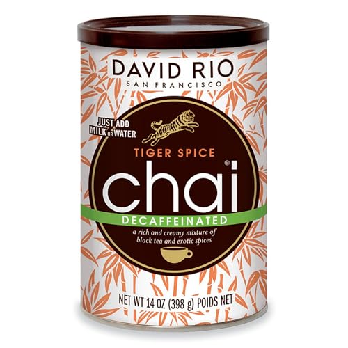 David Rio Chai Mix, Decaf Tiger Spice, 14 Ounce