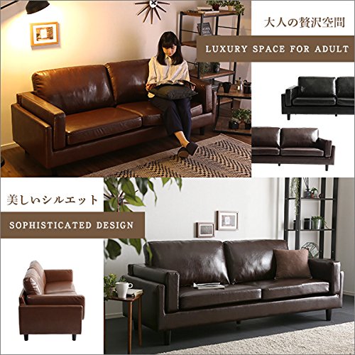 Amazon | 3人掛けローソファ【レイチェルRachel-】（3人掛け ロー  