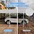 BOUTICOL 10 x 20 Ft Heavy Duty Carport Replacement Canopy Cover Waterproof & UV Protected Garage Top Tent Shelter Tarp Cover with 44 Ball Bungees Cords, Only Top Cover, Grey