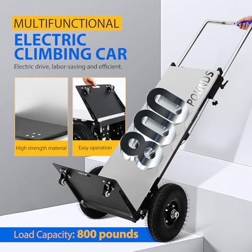 Carretilla eléctrica para escaleras 880lbs 1200w miniatura 5