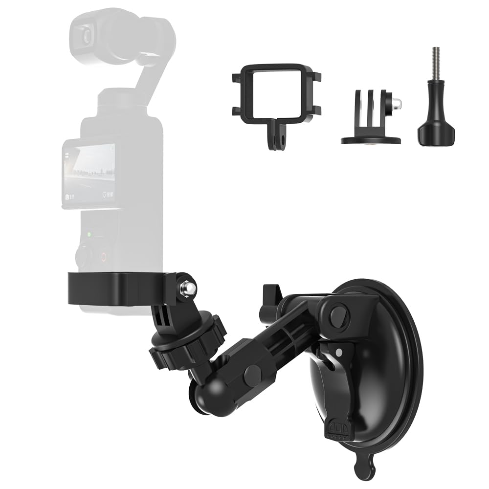 Amazon.co.jp: DJI OSMO ポケット4/3吸盤マウント、車用フロントガラス