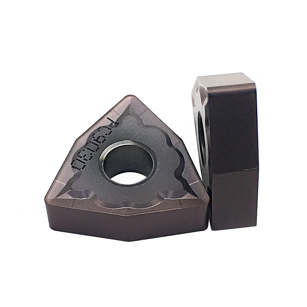 Trigon WNMG432 WNMG080408 Indexable Turning Carbide Inserts for Stainless Steel for Turning Insert Holders (WNMG432(WNMG080408))