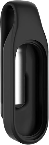 Miniatura 3 de Clip para Xiaomi MI Band 77 NFC66 NFC55 NFC Reemplazo de correa de silicona suave Accesorios para Amazfit Band 5 Clip Case Accesorio (Negro, Blanco,