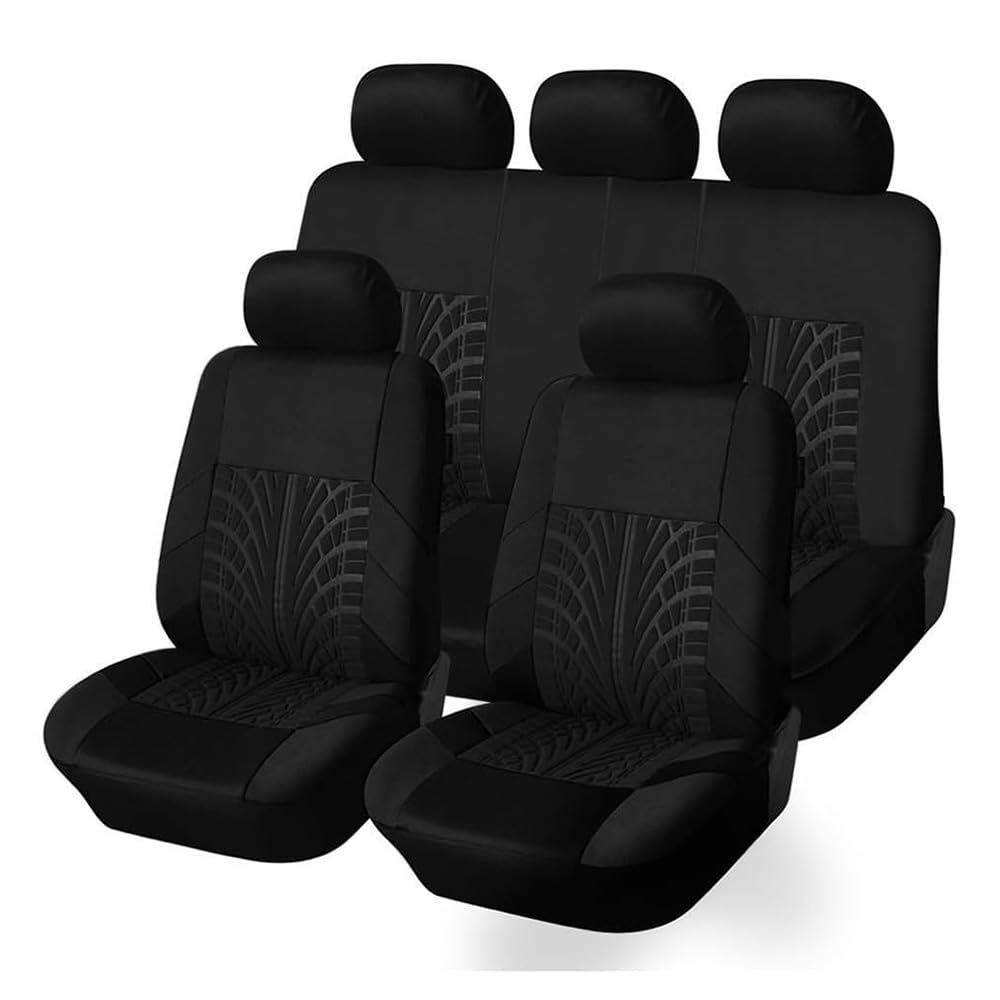 Car Seat Covers for Ford Ecosport 2012 2013 2014 2015 2016 2017 2018 2019,Fabric Seat Covers Seat Covers Full Set Seat Covers Front Seats and Rear Seat Car Seat Covers Accessories,H