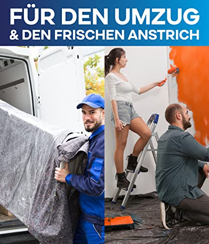 Malervlies mit PE-Schicht 1 m x 25 m für Abdeckarbeiten