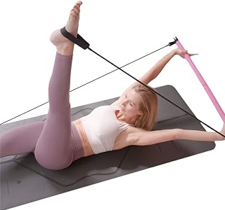 SMUG Active Pilates Bar Kit | Resistance Band Bar Men & Women | Full Body Workout Exercise Bar | Portable & Lightweight Re... Price In India