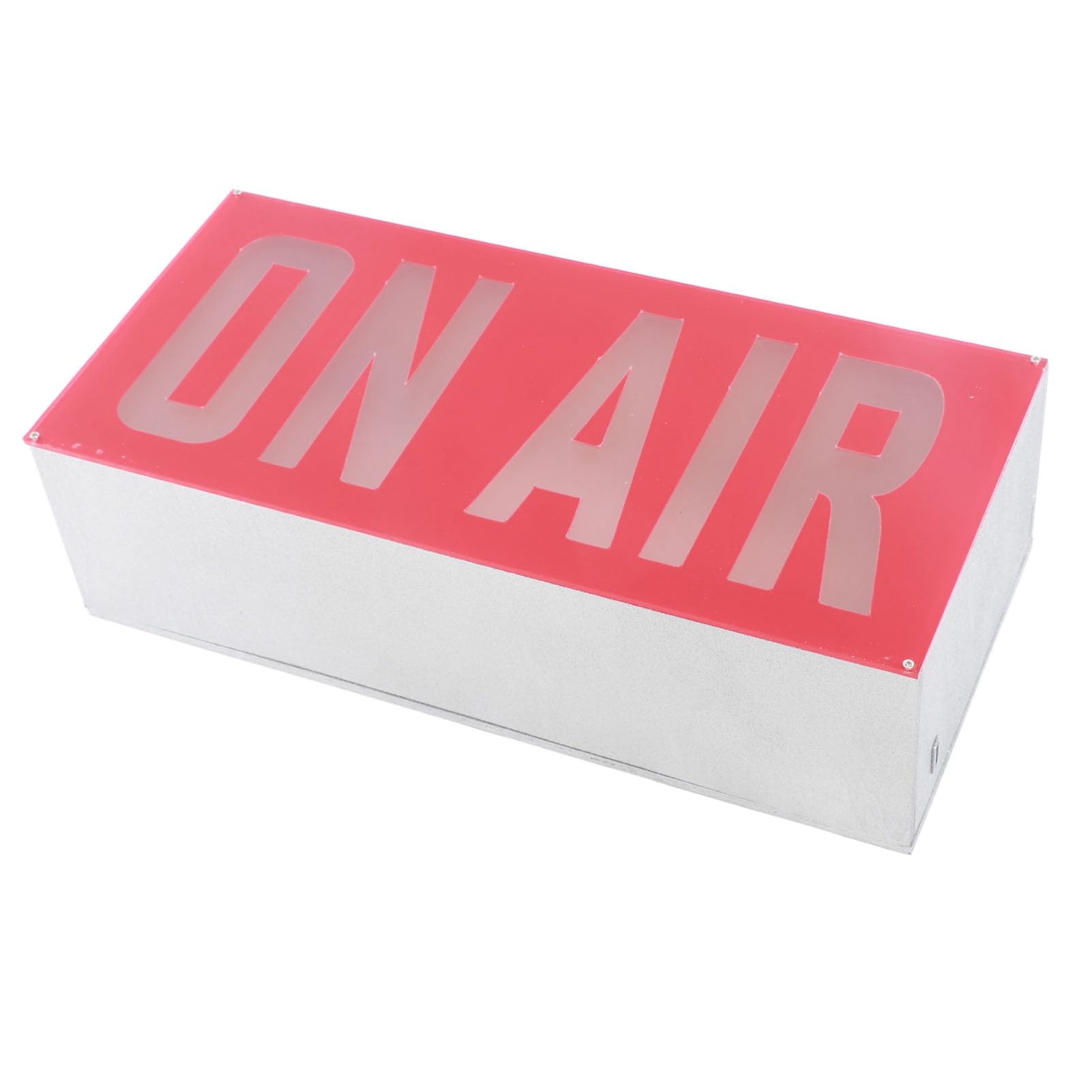 Annadue On-Air-LED-Licht, USB-betrieben, On-Air-Leuchtschild, Leuchtkasten für Studios, Aufnahmeräume, ABS/Kiefernholz