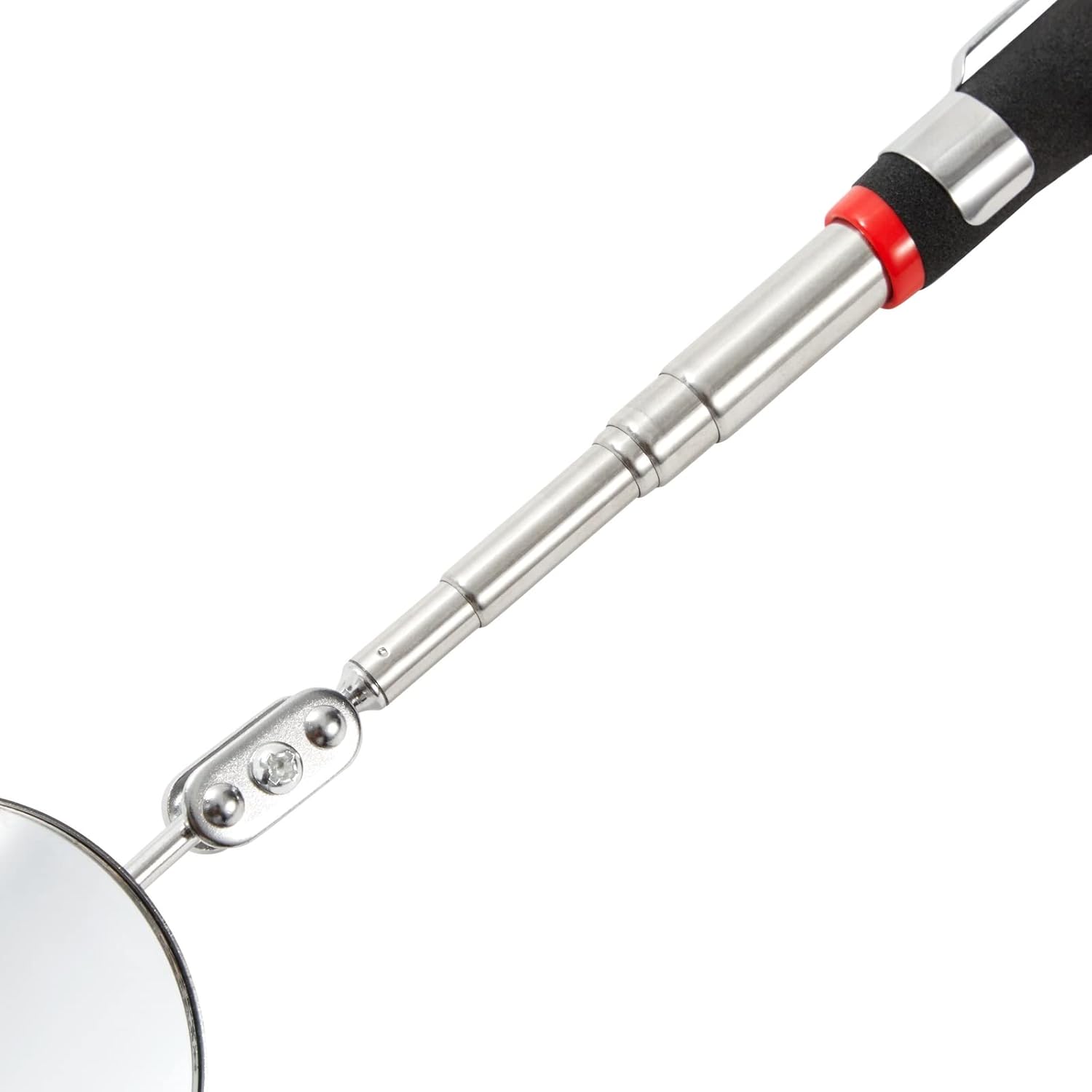 Juvale 2 Pack Telescoping Inspection Mirror Tool, Round 2-Inch Mirror with 24.5-Inch Extension for Mechanics, Inspectors Juvale 2 Pack Telescoping Inspection Mirror Tool, Round 2-Inch Mirror with 24.5-Inch Extension for Mechanics, Inspectors