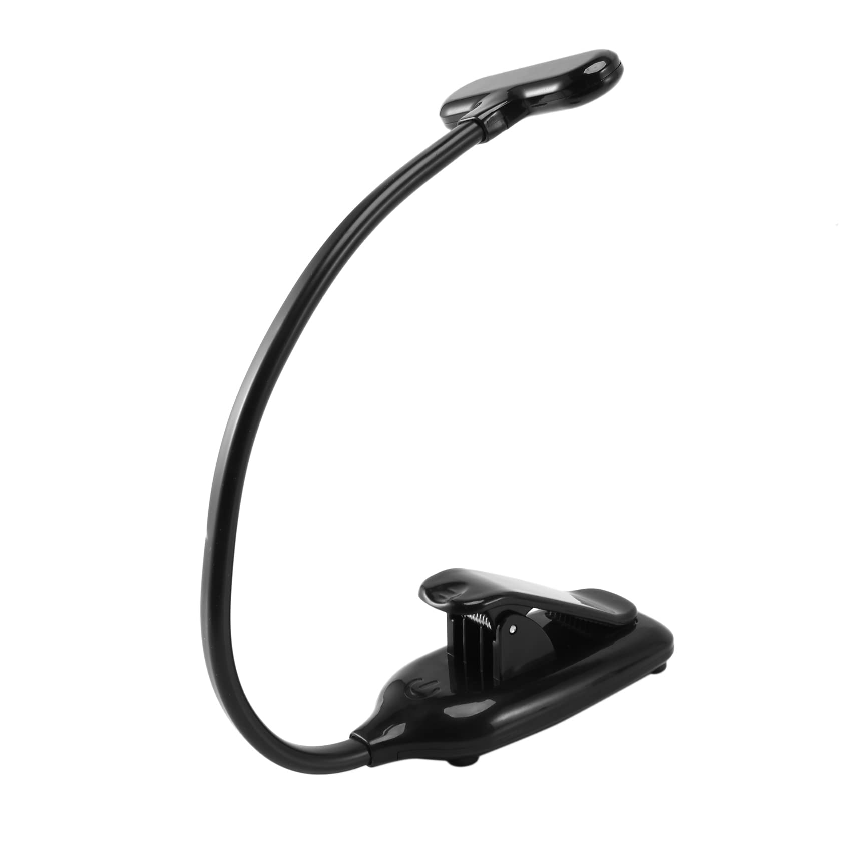 6X Luces Led para Libros， Clip en la Luz Recargable， 3 Modos de Iluminacion， 9 Leds， Lampara de Lectura para Proteccion Ocular， hasta 40 Horas de Lectura - para Lectura - Negro