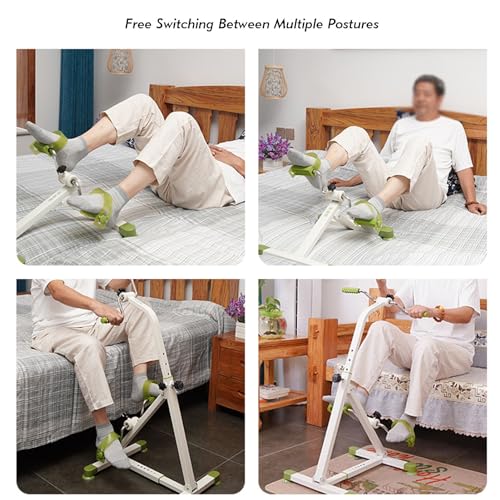 Pedal Exerciser Mini Exercise Bike portátil verde miniatura 7