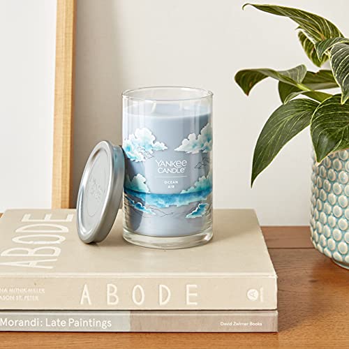 Yankee Candle Large Tumbler Scented Candle with up to 80 Hour Burn Time, Premium Plant Wax Blend for Consistent Burn, 20 oz Tumbler Candle with Room Filling Fragrance, Ocean Air - Image 6