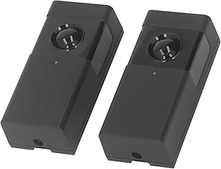 Gate Opener Infrared Sensor Kit, Waterproof Single Beam Photocell Gate Infrared Detector Outdoor, 30m Infrared Security Sensor Range, 50ms Fast Detection, Automatic Gate Stop