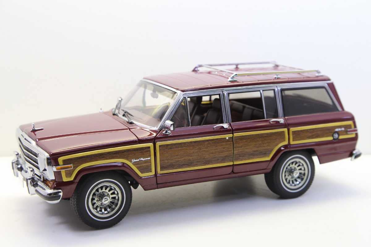 Aa オートアート MILLENNIUM 1/18 ジープ グランド ワゴニア 1989