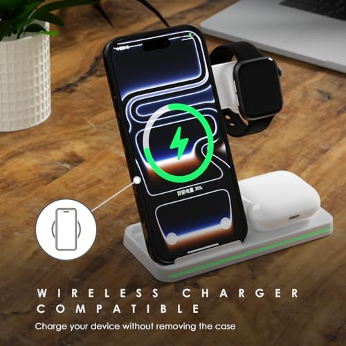 Coque antichoc iPhone 17 Pro MagSafe rigide écaille de tortue ambre - 4