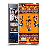 Head Hülle Designs Afrikanisch Ethnischer Tanz Soft Gel Handyhülle Hülle kompatibel mit BlackBerry Leap