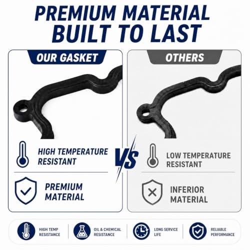 Image of Engine Intake Manifold Gasket Set Fits for Lincoln Continental 2017-2020,MKX 2011-2018,for Ford F-150 2011-2020,Explorer 2011-2020,Mustang 2011-2017,Edge 2011-2018,3.3L 3.5L 3.7L V6,MS971181