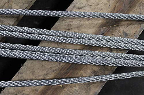 Two Leg Wire Rope Sling | 26 Ton Vertical Rated | Eye Hooks with Safety Latches | 1-1/4