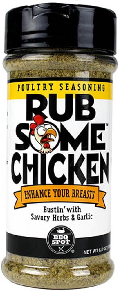 Rub Some Chicken Savory Herbs & Garlic Seasoning , 6 OZ - packaging may vary