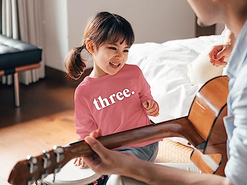 Image of 3rd Birthday Girl Outfit 3 Year Old Girls Shirt Three Shirts 3t Toddler Third