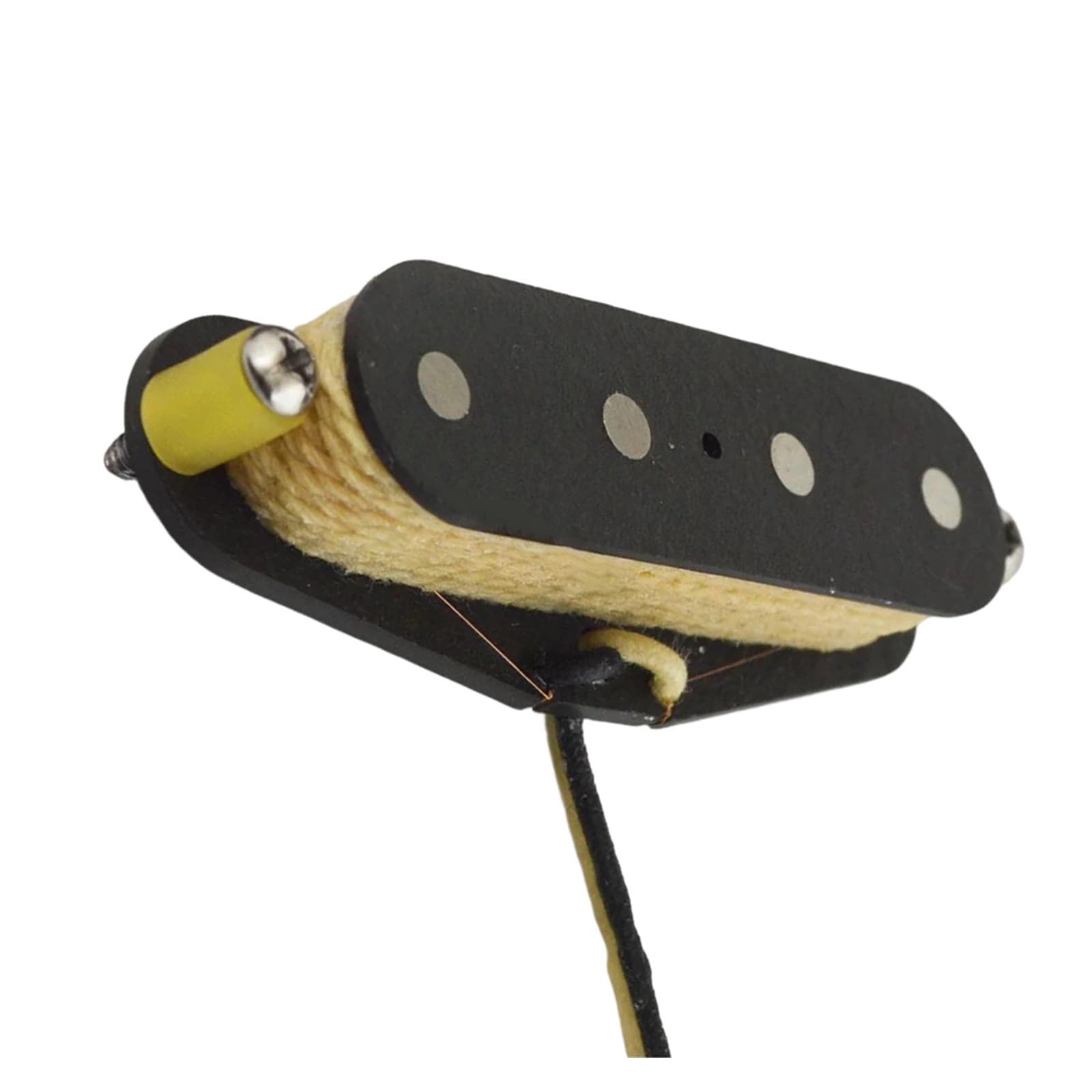 Chitarra A 4 Corde Con Pickup Per Basso Elettrico Retrò AlNiCo 5 6.8K(Flat Wh Cord)