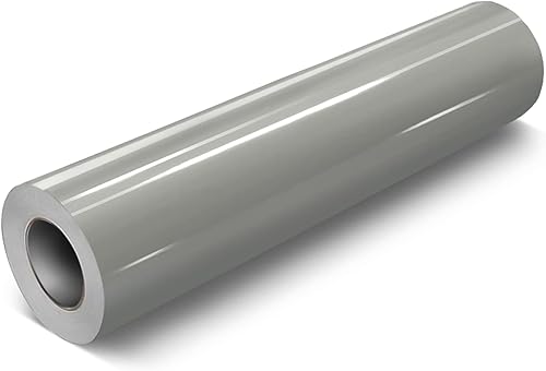 Miniatura 6 de VViViD Vinilo adhesivo permanente DECO65 gris brillante para Cricut, Silhouette y Cameo (rollo grande de 20 pies x 11.8 pulgadas)