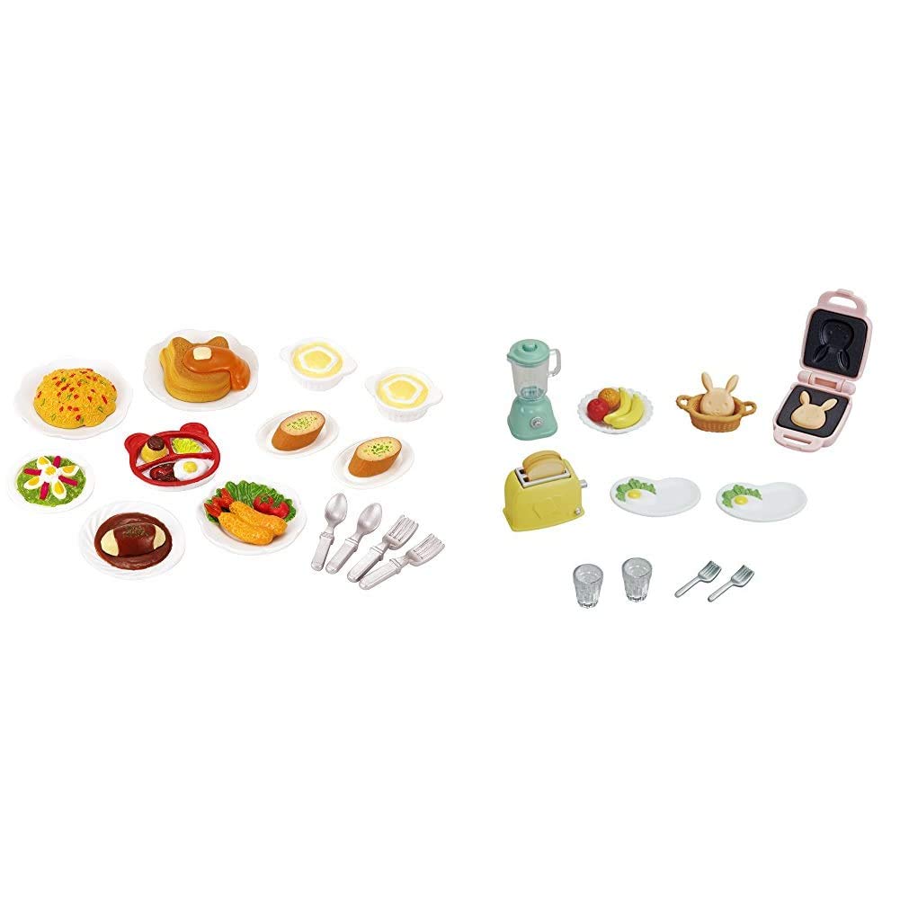 Amazon | シルバニアファミリー 家具 ランチセット 30x30x3mm カ-417