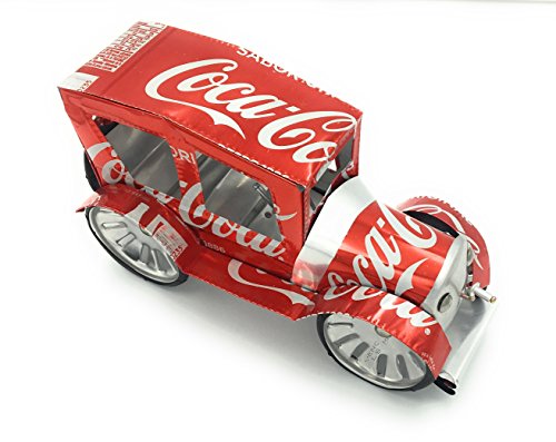 K&A Handmade Classic Cars - Made With Aluminum Soda Cola Recycled Cans. Excellent Addition To Your Collection Of Handmade Coca Decor #TOP1