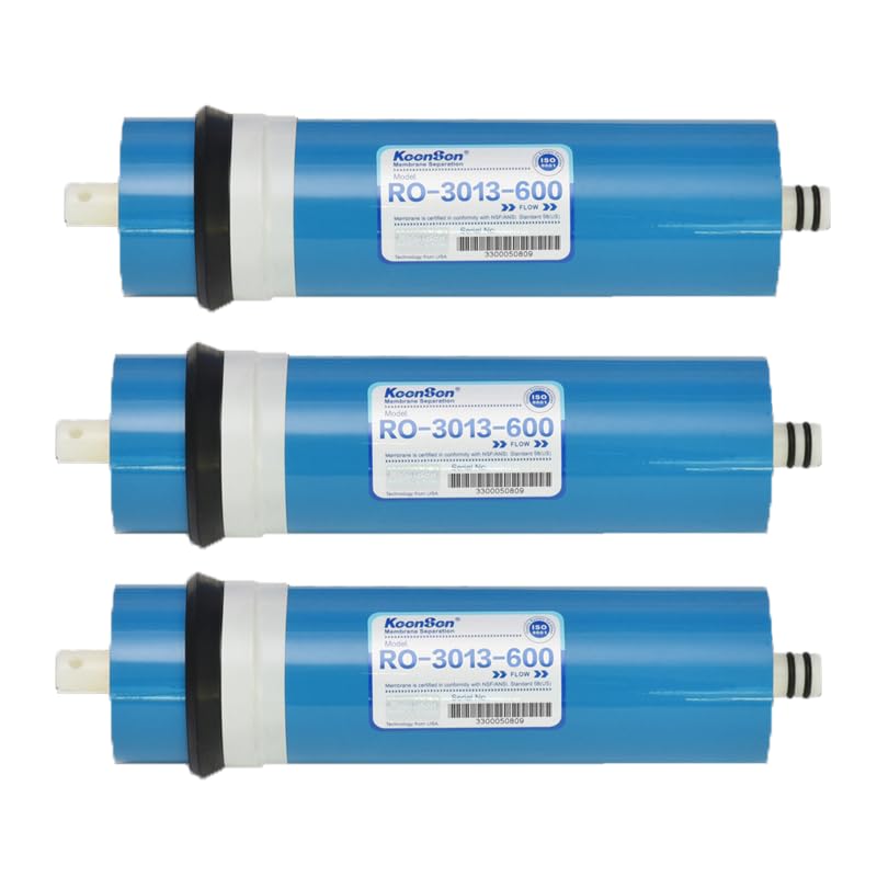 Membrana RO-3013-600 GPD ad alte prestazioni - serie residenziale - per impianti ad osmosi 3 PEZZI