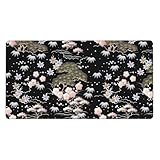 マウスパッド 松 竹 梅 お正月 和柄 和風 大型 ゲーミング 特大 おおきい ゴム底 光学式 マウス対応 滑り止め 耐久性 良い おしゃれ かわいい 防水 適度な表面摩擦 40cm X 75cm gbv94da