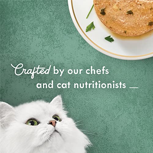 Purina Fancy Feast Pate Wet Cat Food, Medleys White Meat Chicken Florentine With Cheese & Garden Greens - (Pack of 24) 3 oz. Cans