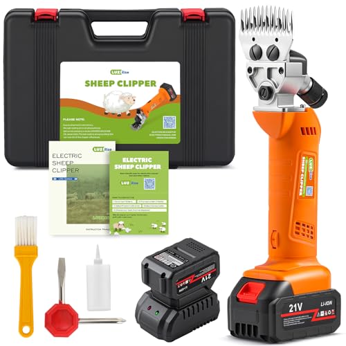 Sheep Shears Cordless 550W 2400RPM Rechargeable Sheep