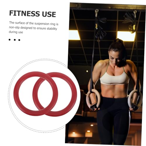 Abaodam 2pcs Anillas Fitness para Gimnasia y Entrenamiento miniatura 4