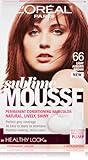 L'Oreal Paris Sublime Mousse by Healthy Look Hair Color, 66 Light Auburn Brown