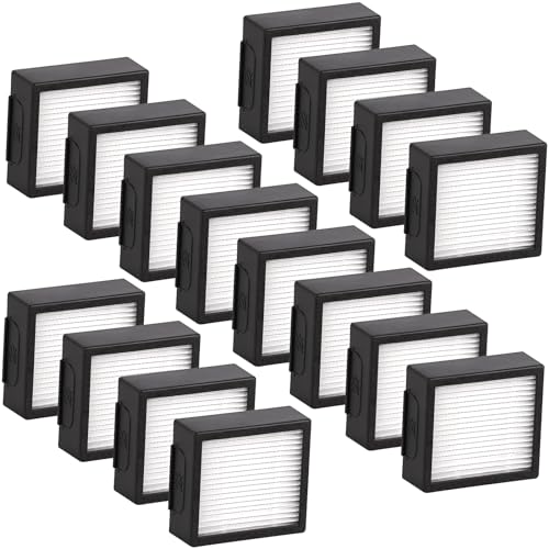(16 piezas) Combo j9+ Filtro HEPA de repuesto compatible con iRob...