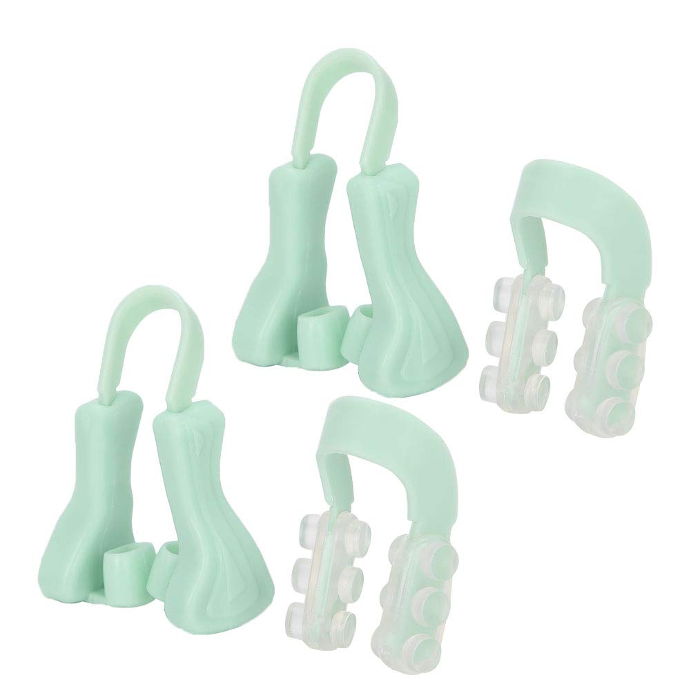 Clip De Nez En Silicone Portable Pont De Nez Vert Redressant Shaper Pour Hommes Et Femmes Outil De Levage De Nez Confortable Et Efficace