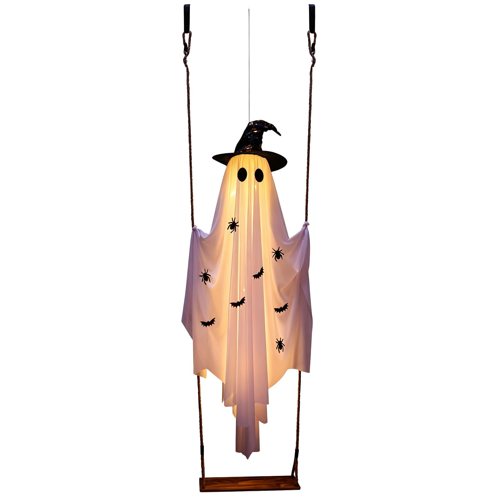 Whoasyst Glows Specter Hanging Decoration for Halloween Home Garden Decoration Halloween Party