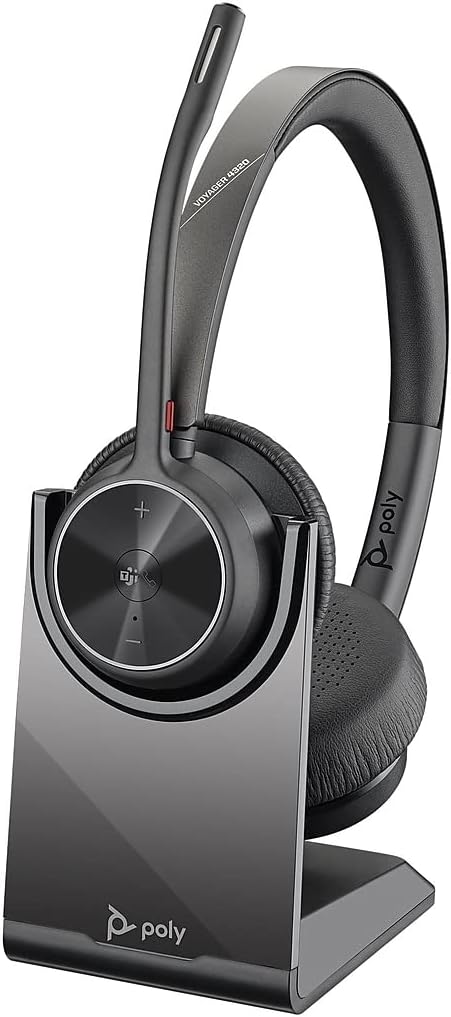 Plantronics Voyager 4320 UC BT USBA LS, black