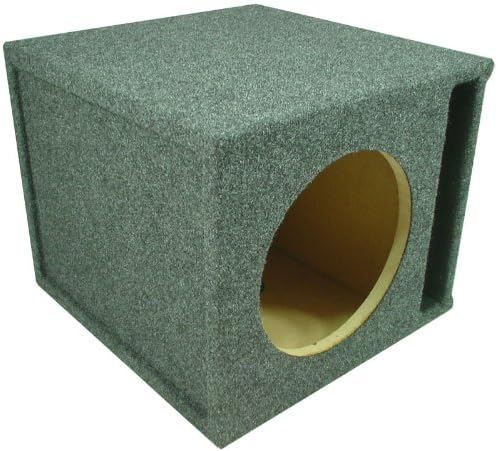 American Sound Connection Car Audio Single 15" SPL Bass Subwoofer Labyrinth Vent Sub Box Stereo Enclosure